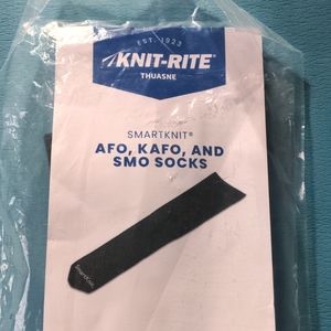Knit-Rite AFO/KAFO/SMO socks